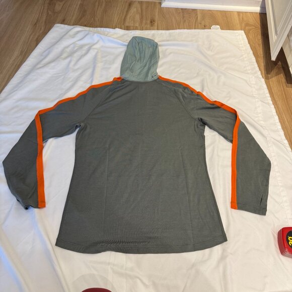 Icebreaker Sonebula 100% Merino Half Zip Hooded Base Layer Shirt - Picture 3 of 9